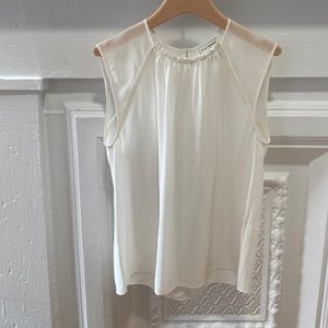 Club Monaco sleeveless 100% silk blouse